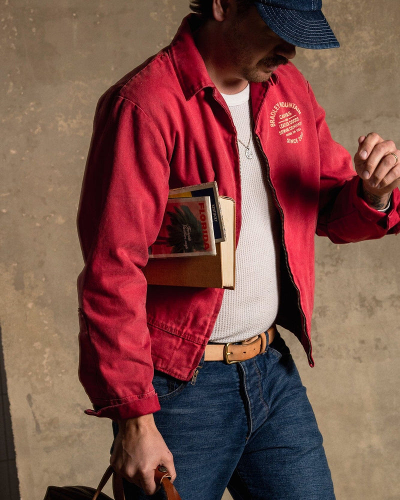 Club Jacket - Washed Red – Bradley Mountain