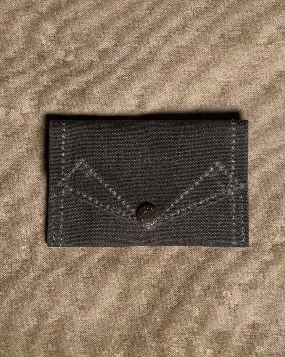 Drifter Canvas Wallet - Smoke Bradley Mountain 