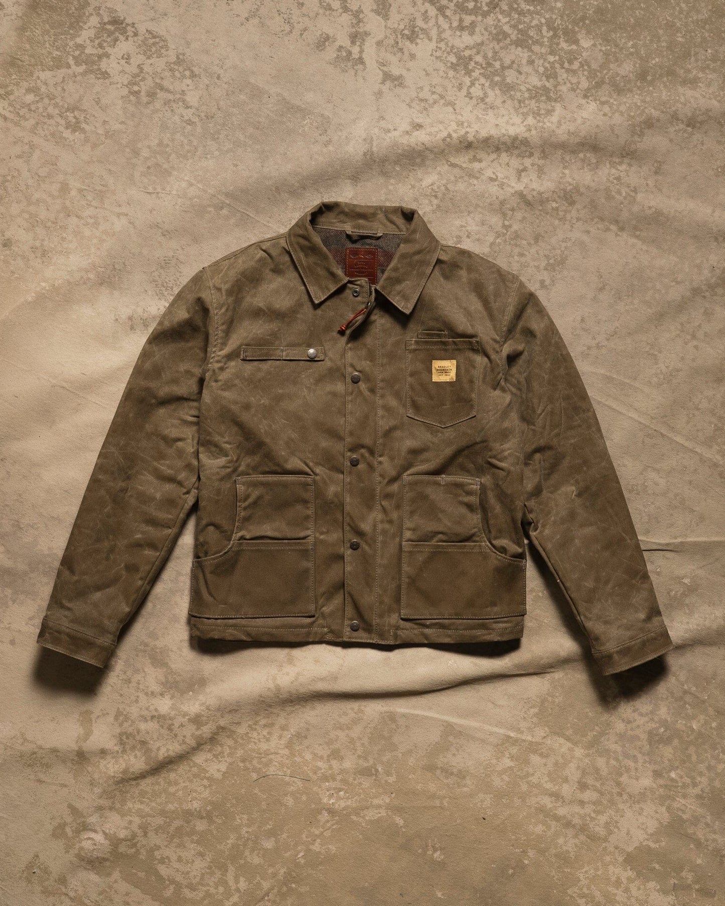 Cabin Jacket w/ Zipper - Field Tan Bradley Mountain 