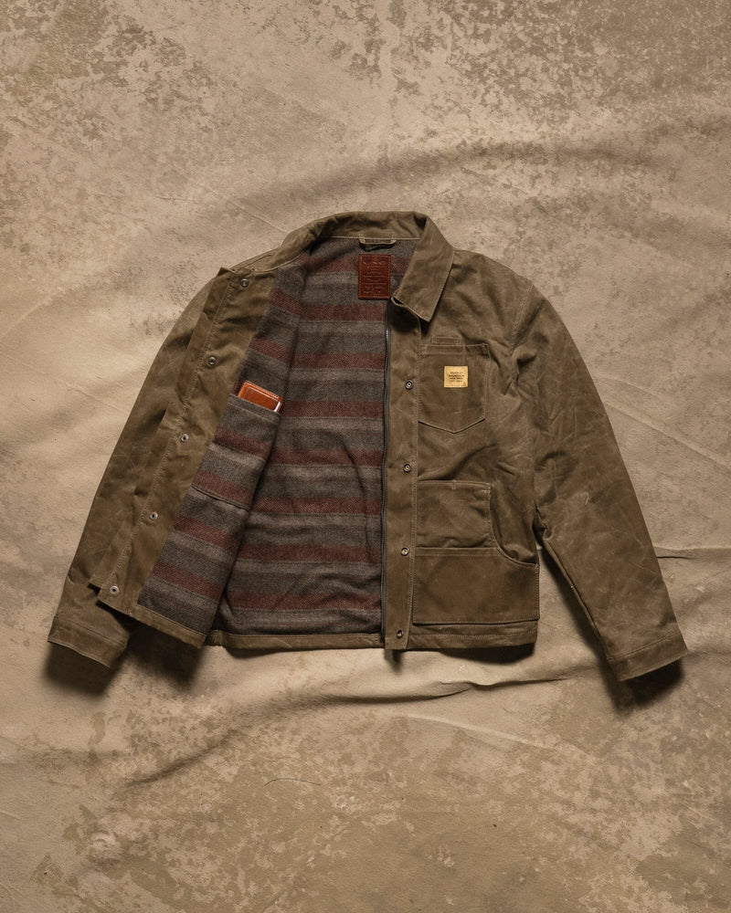 Cabin Jacket w/ Zipper - Field Tan – Bradley Mountain