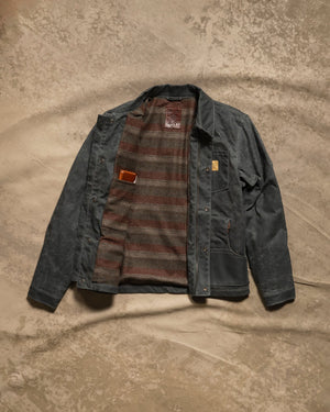 Cabin Jacket w/ Zipper - Charcoal – Bradley Mountain