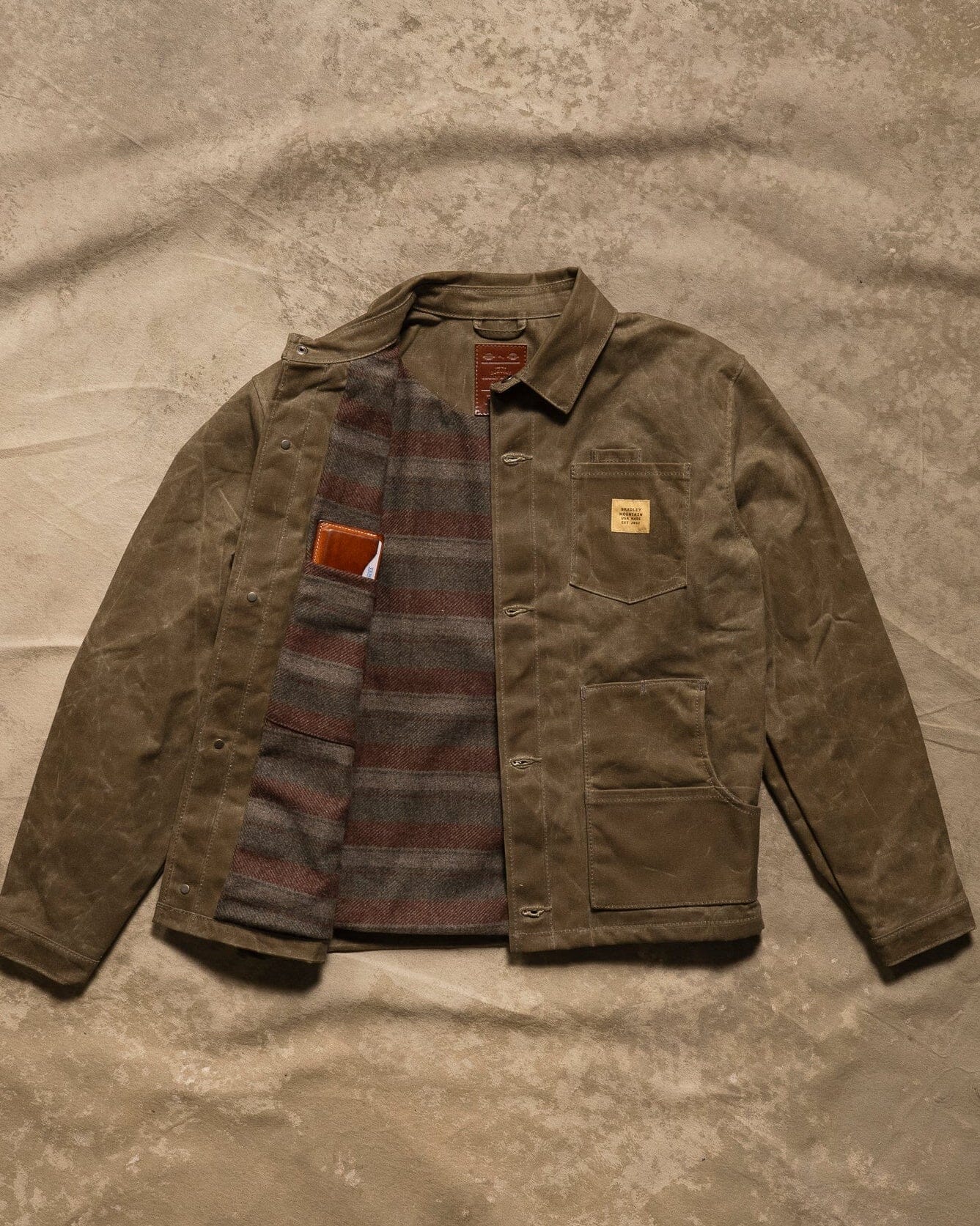 Cabin Jacket - Field Tan – Bradley Mountain