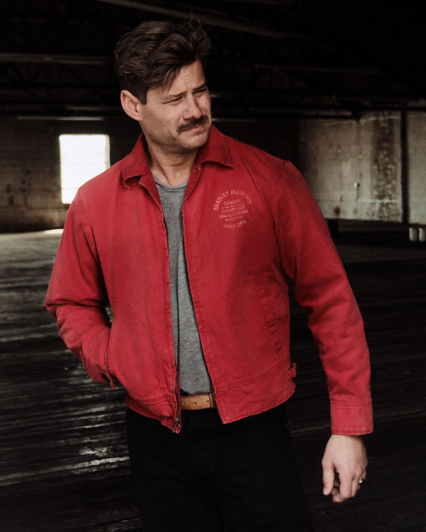 Club Jacket - Washed Red Bradley Mountain 