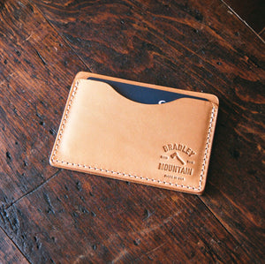 Card Wallet - Natural Bradley Mountain 