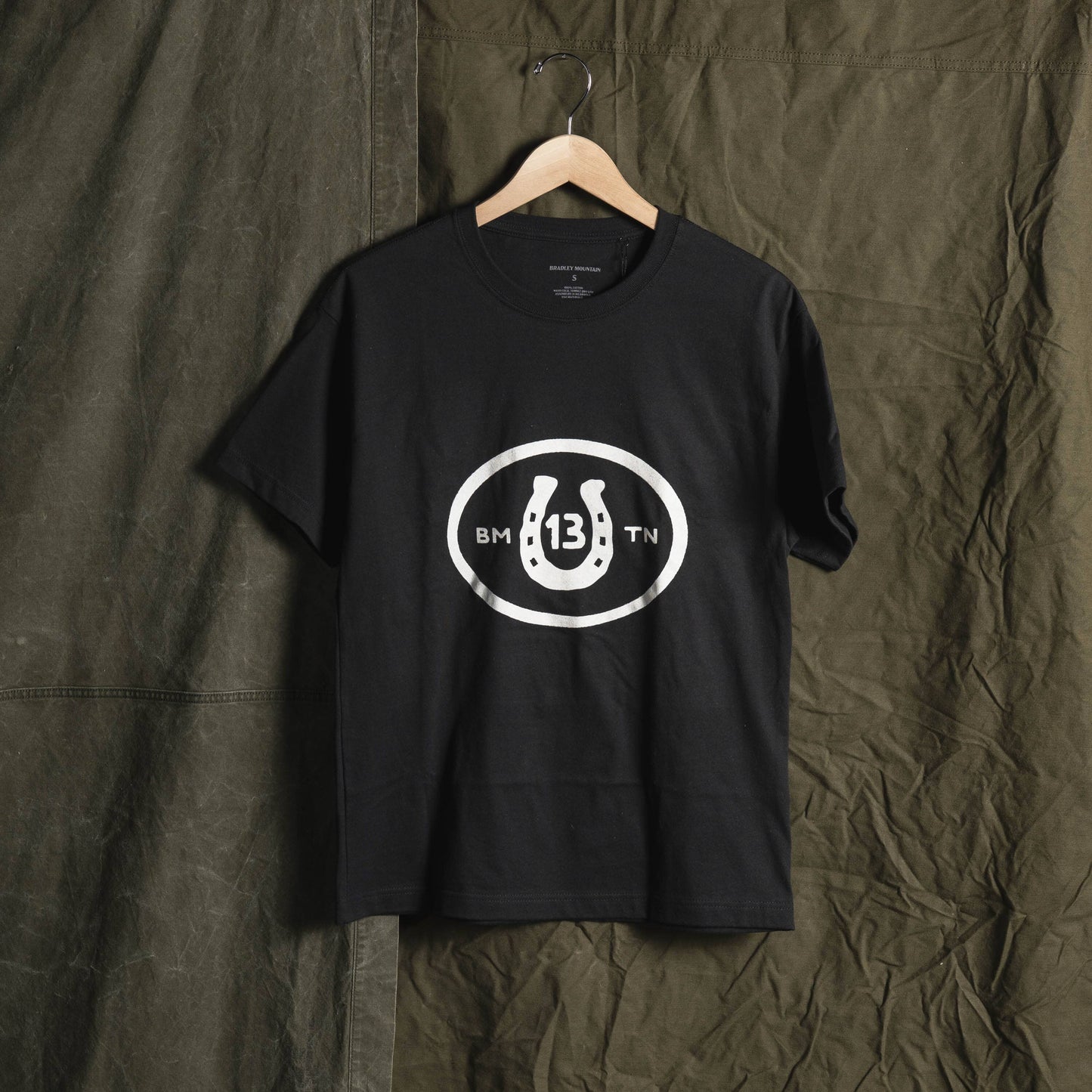 Lucky 13 Tee - Black Bradley Mountain 
