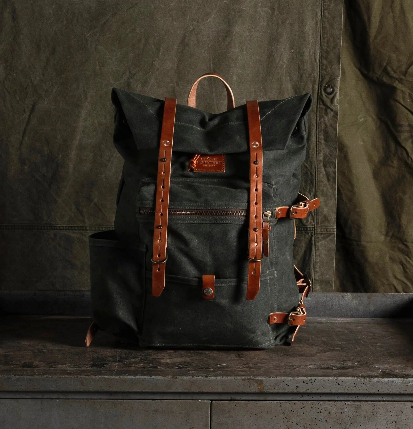 bradley leather backpack The Wilder this versatile backpack offers PENN Allegiance II Inshore the smart mini backpack Color:Fog
