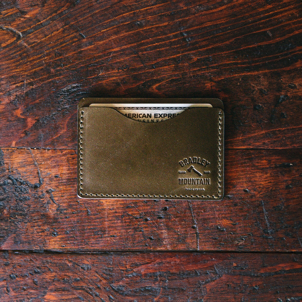Card Wallet - Olive Bradley Mountain 