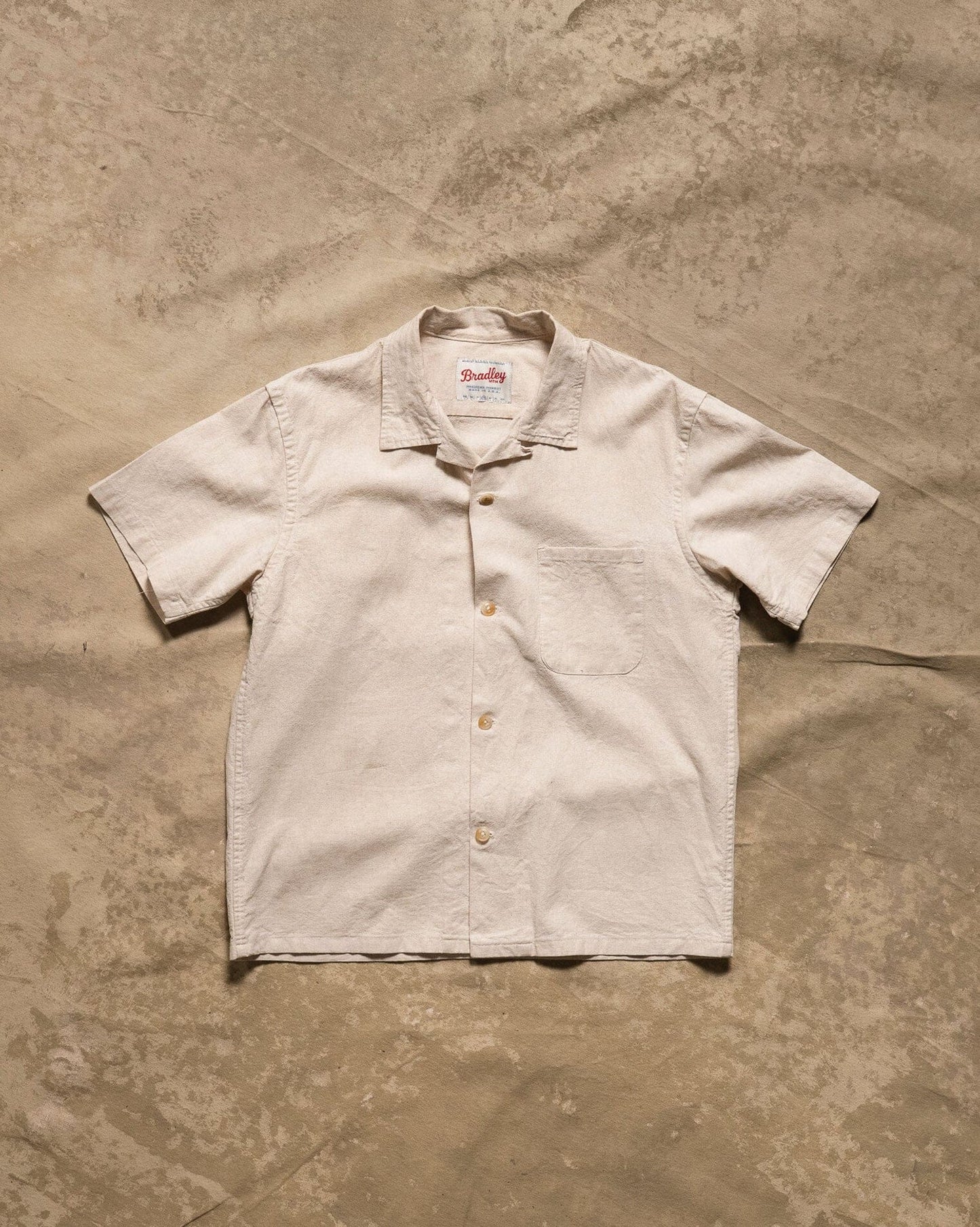 Wally Camp Shirt - Flax Bradley Mountain 