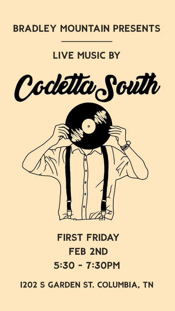 First Friday - Live Music With Codetta South Event Event 