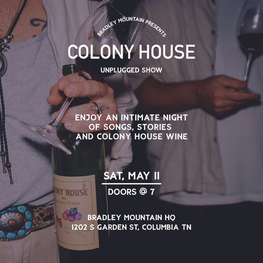 Colony House - Live! Unplugged Show Event Event 