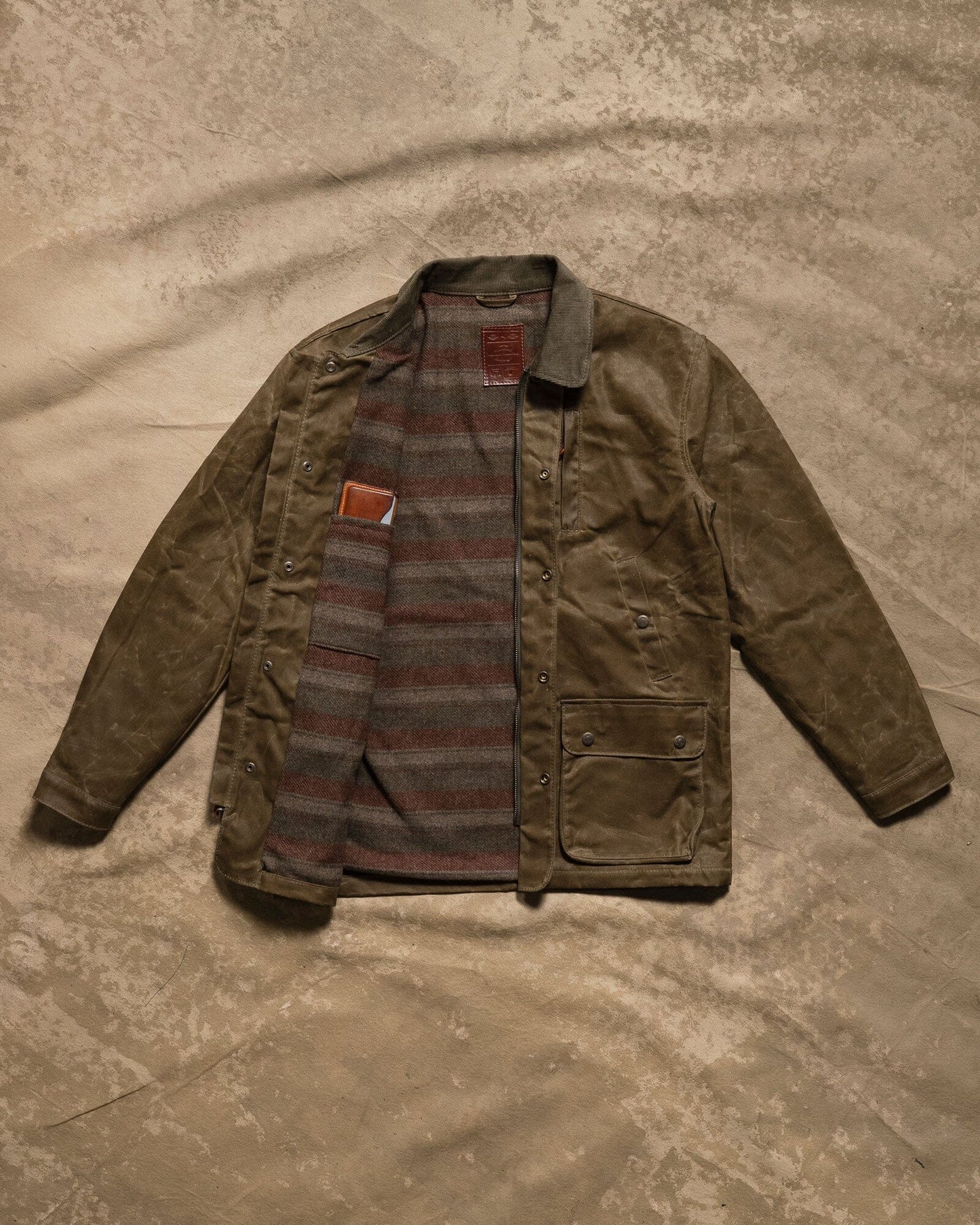 Field Jacket - Waxed Tan Bradley Mountain 