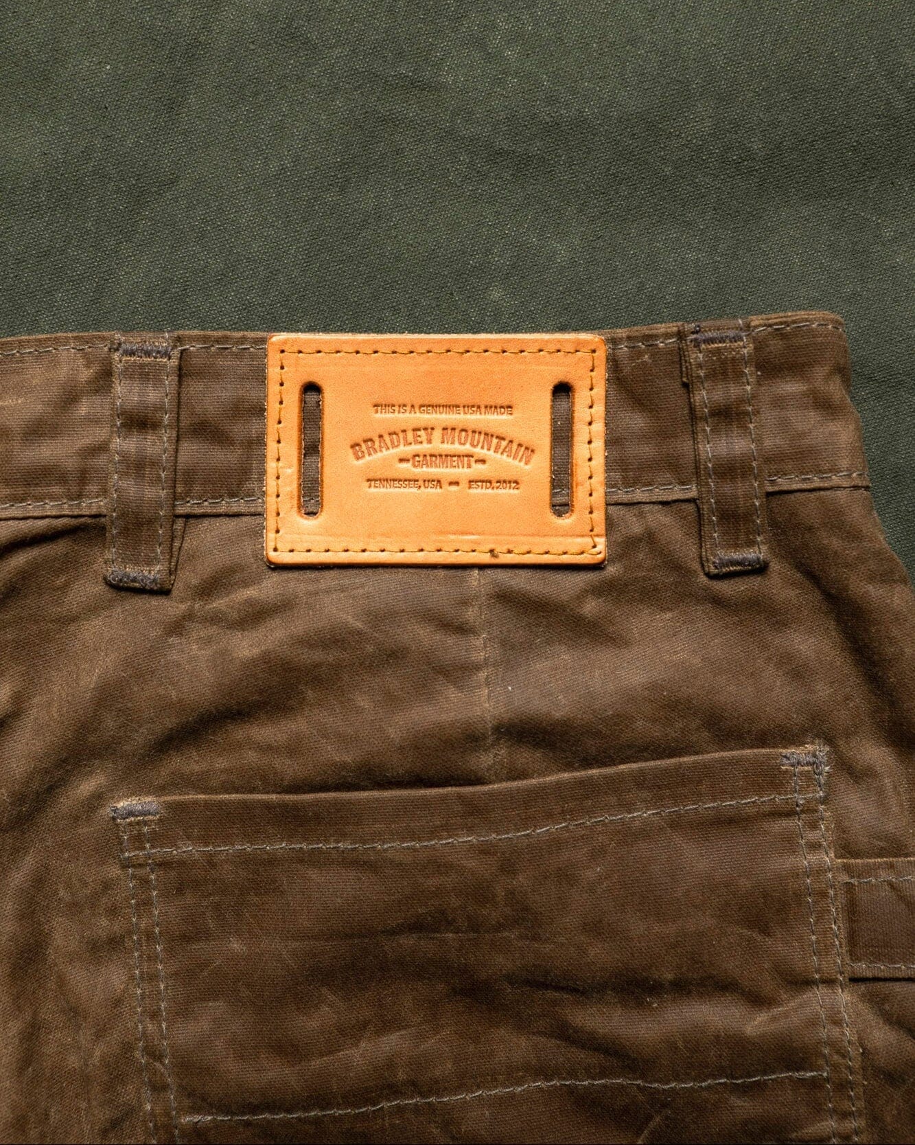 Whistler Work Pant - Waxed Chestnut – Bradley Mountain
