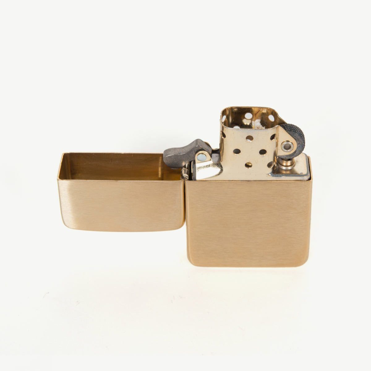 1941 Zippo Brass Lighter Bradley Mountain 