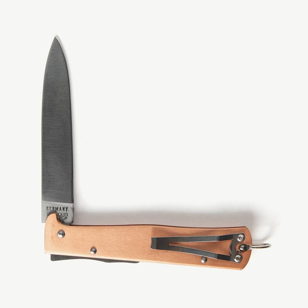 Copper Otter Clip Knife Bradley Mountain 