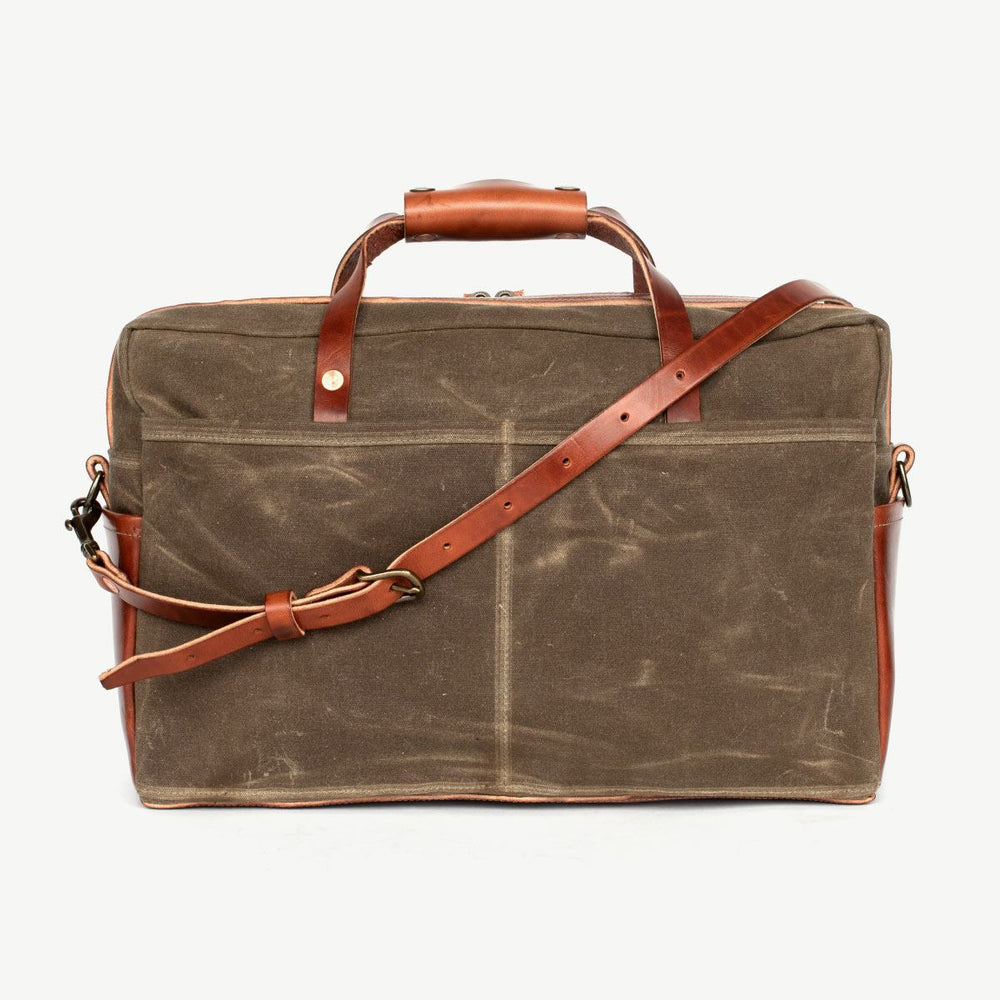 
            
                Load image into Gallery viewer, Courier Briefcase - Field Tan Bradley Mountain 
            
        