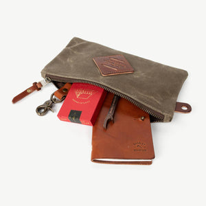 Zip Pouch - Field Tan Bradley Mountain 