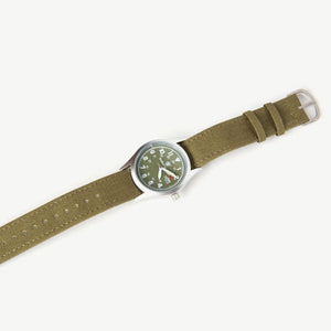 Military Watch - Silver / Drab Accessories Bradley Mountain 