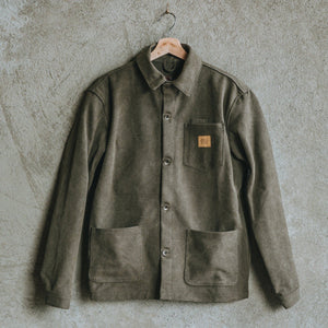 
            
                Load image into Gallery viewer, Edison Chore Coat - Stone Washed Olive Bradley Mountain 
            
        