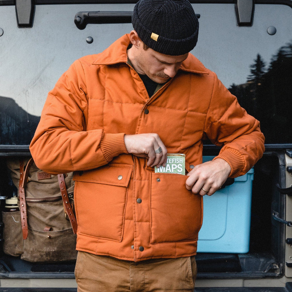 Navigator Jacket - Campfire Orange – Bradley Mountain