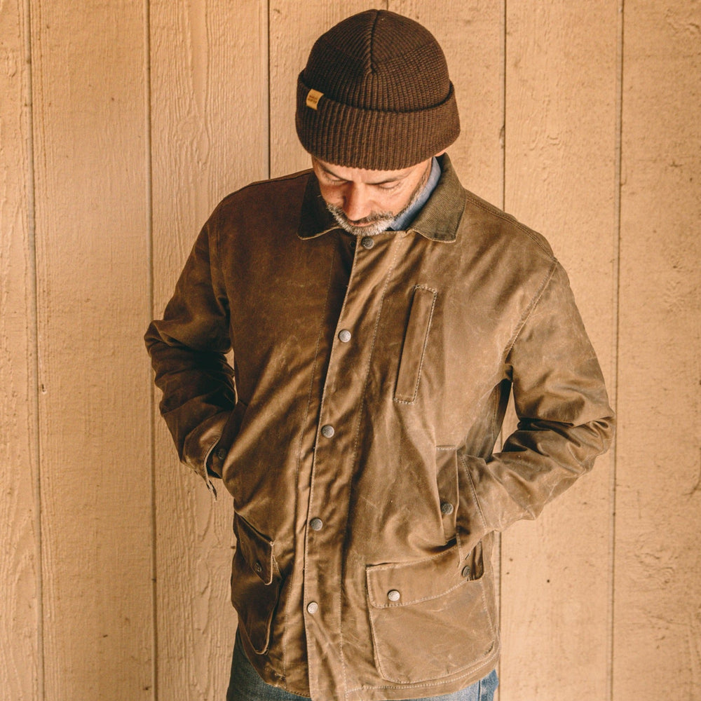 Field Jacket - Waxed Tan Bradley Mountain 