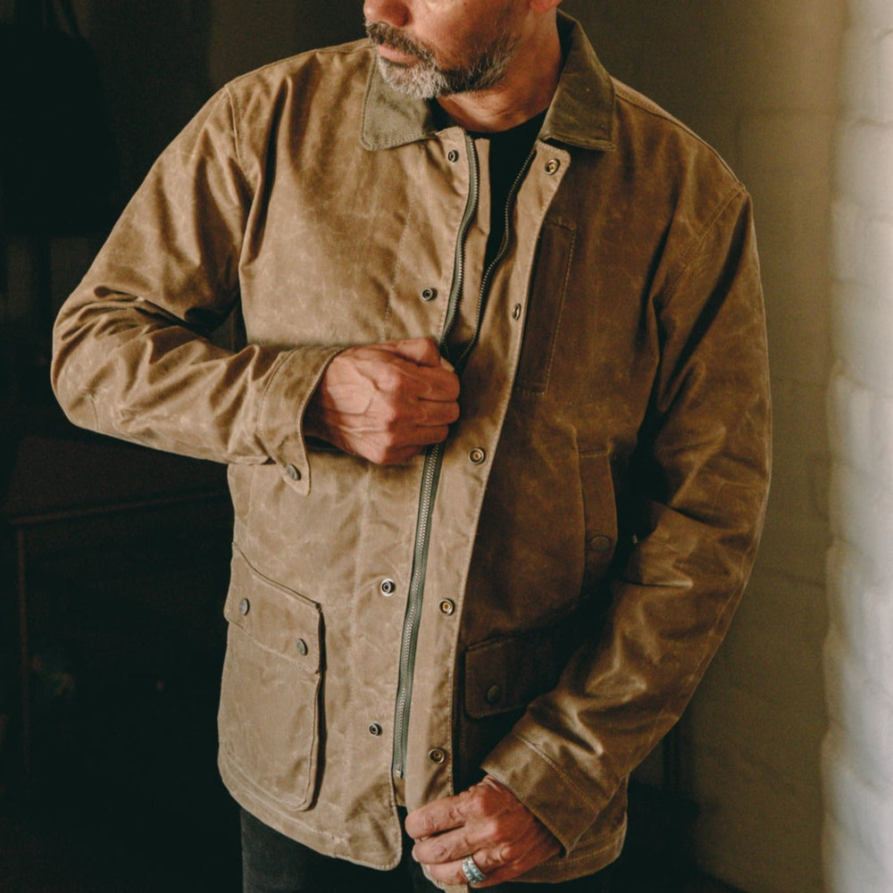 Field Jacket - Waxed Tan Bradley Mountain 