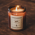 Cardamom & Sandalwood Candle Bradley Mountain 