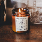 Driftwood & Tobacco Candle Bradley Mountain 