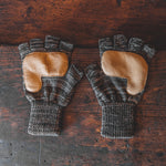 Fingerless Gloves - Desert & Natural Deerskin Bradley Mountain 