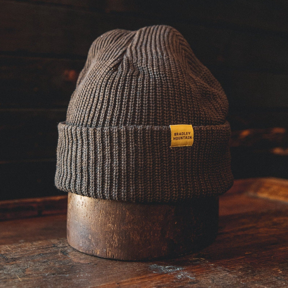 Wool Watch Cap - Fawn Bradley Mountain 