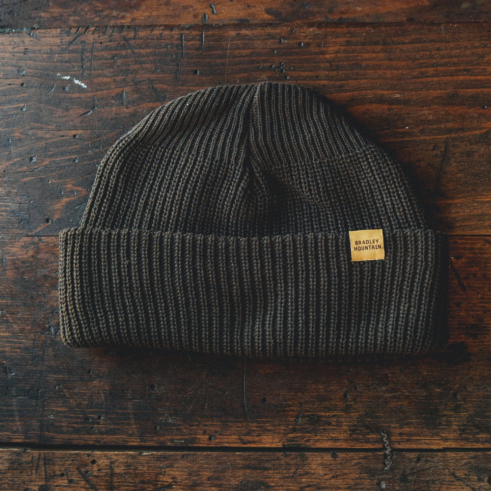 Wool Watch Cap - Fawn Bradley Mountain 