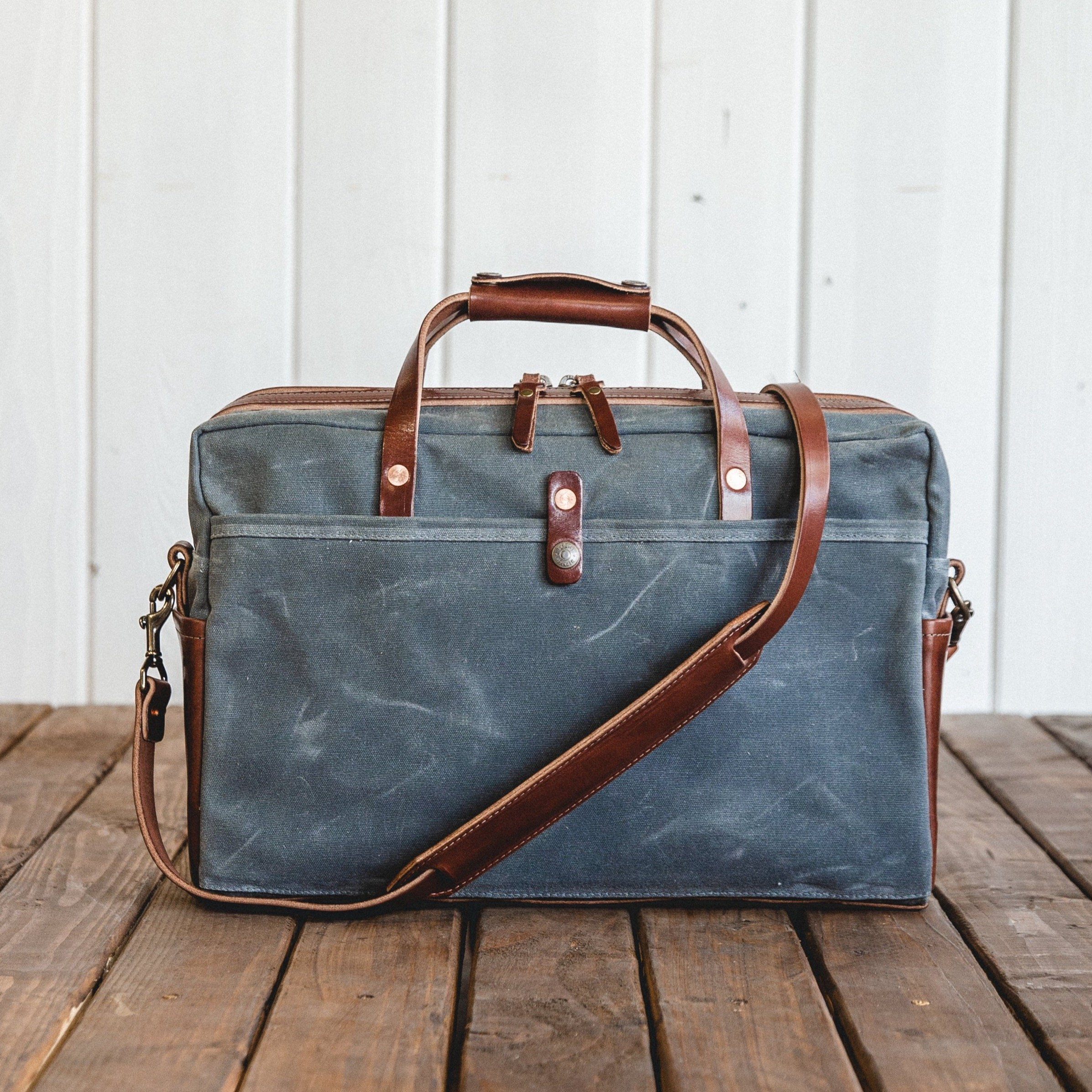 Charcoal Waxed Canvas – Bradley Mountain