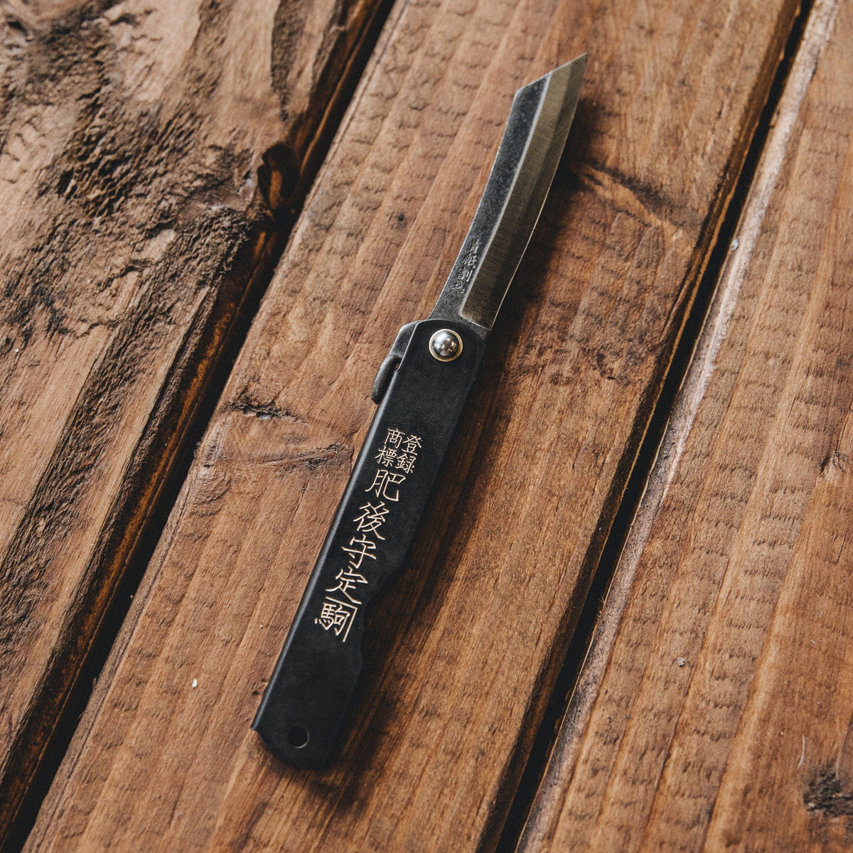 Higonokami Black Folder Knife – Bradley Mountain