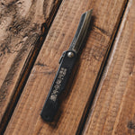 Higonokami Black Folder Knife new Bradley Mountain 