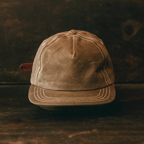 Basic 5-Panel Hat - Field Tan | made in USA | Bradley Mountain