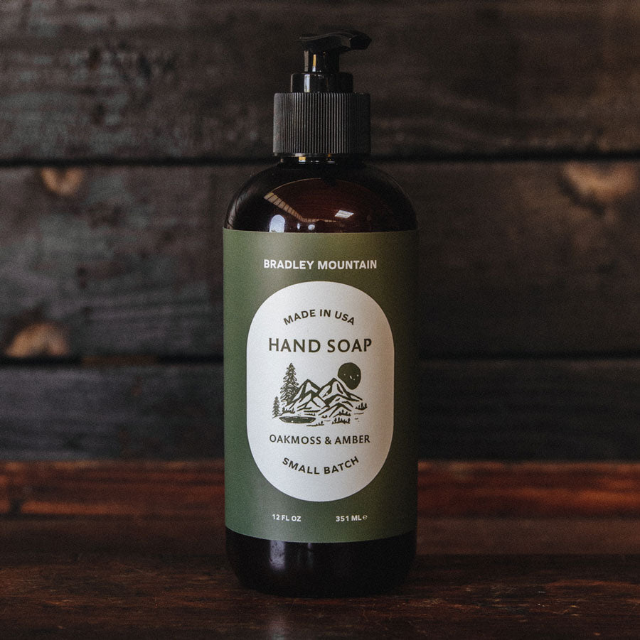 
            
                Load image into Gallery viewer, Hand Soap - Oakmoss &amp;amp; Amber Bradley Mountain 
            
        