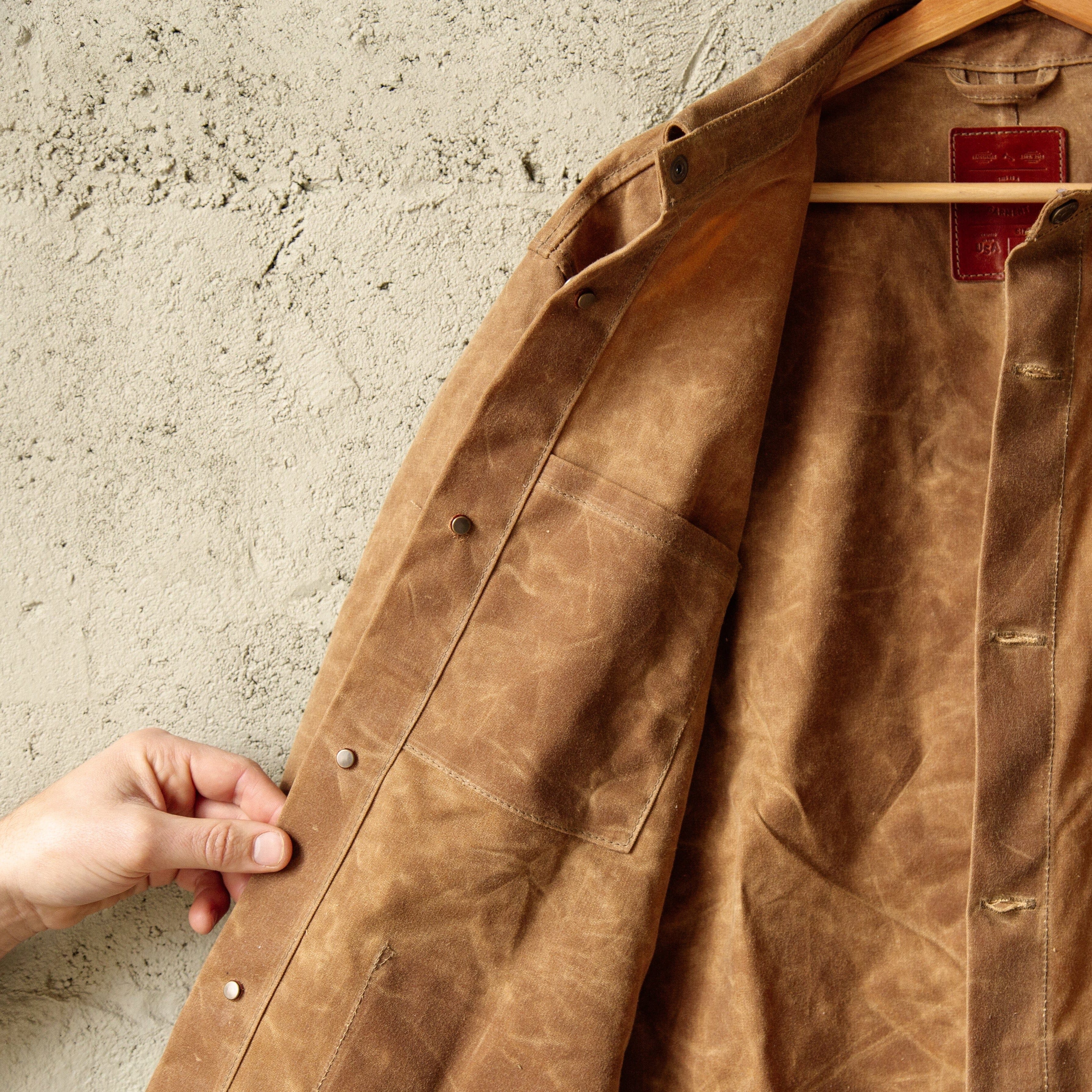 Edison Chore Coat - Brush Brown – Bradley Mountain