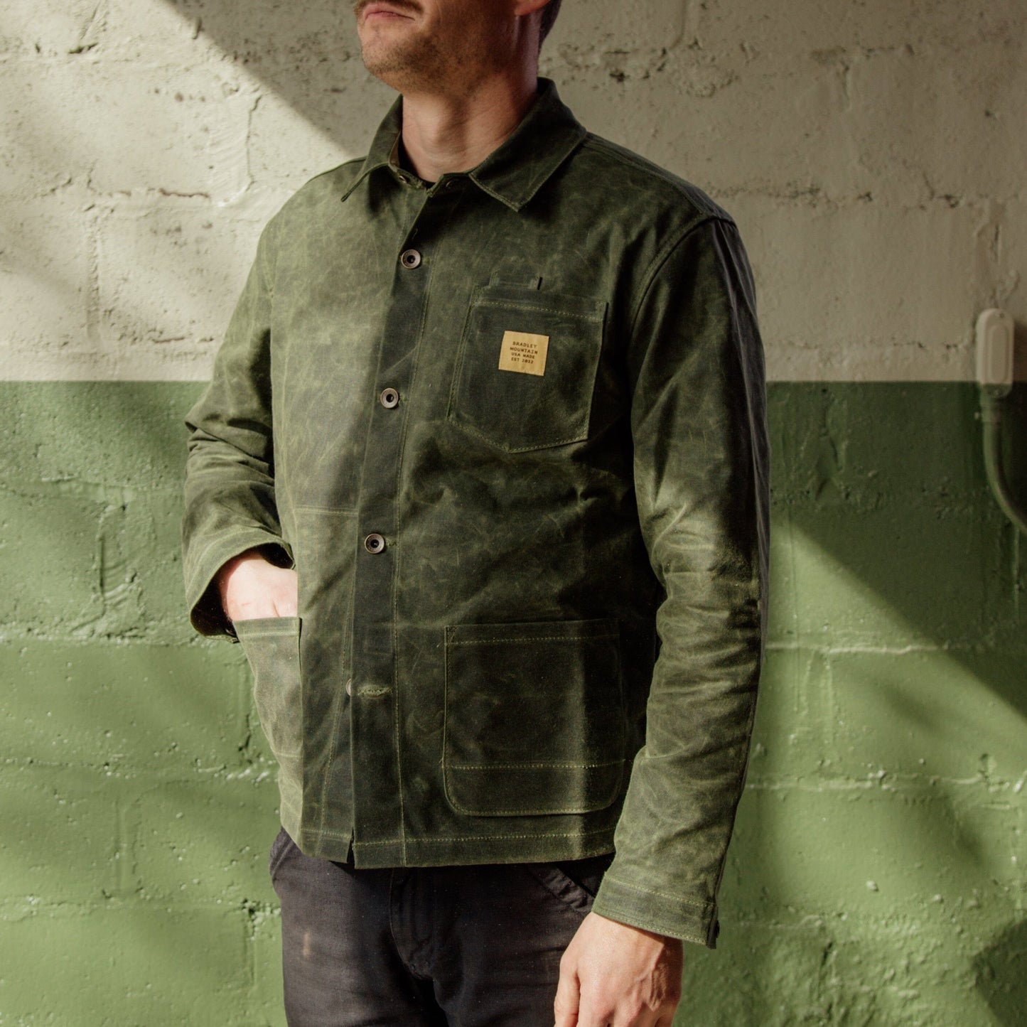 Edison Chore Coat - Forest Bradley Mountain 