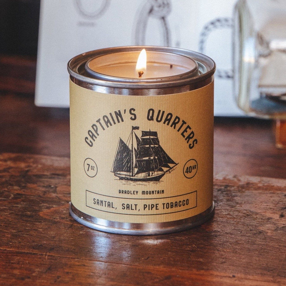 Captain's Quarters Candle Bradley Mountain 