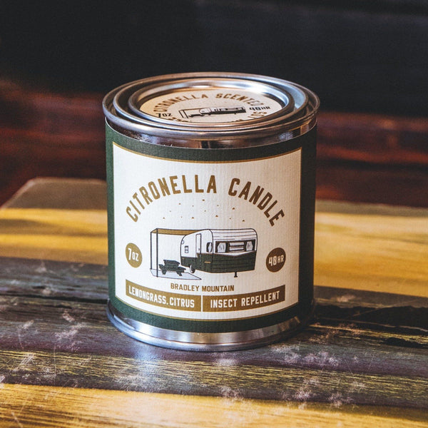 Citronella Candle – Bradley Mountain