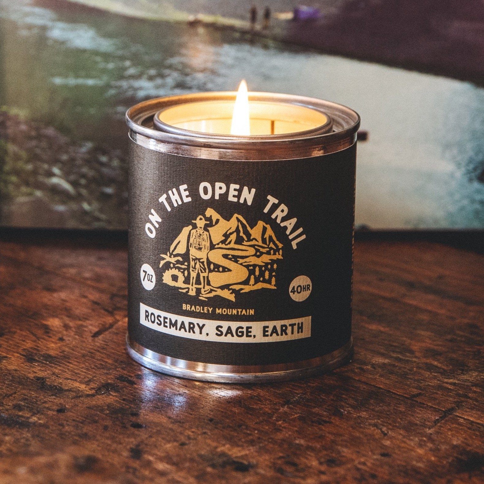 Bradley Mountain Open Trail Candle - Thumbnail 3