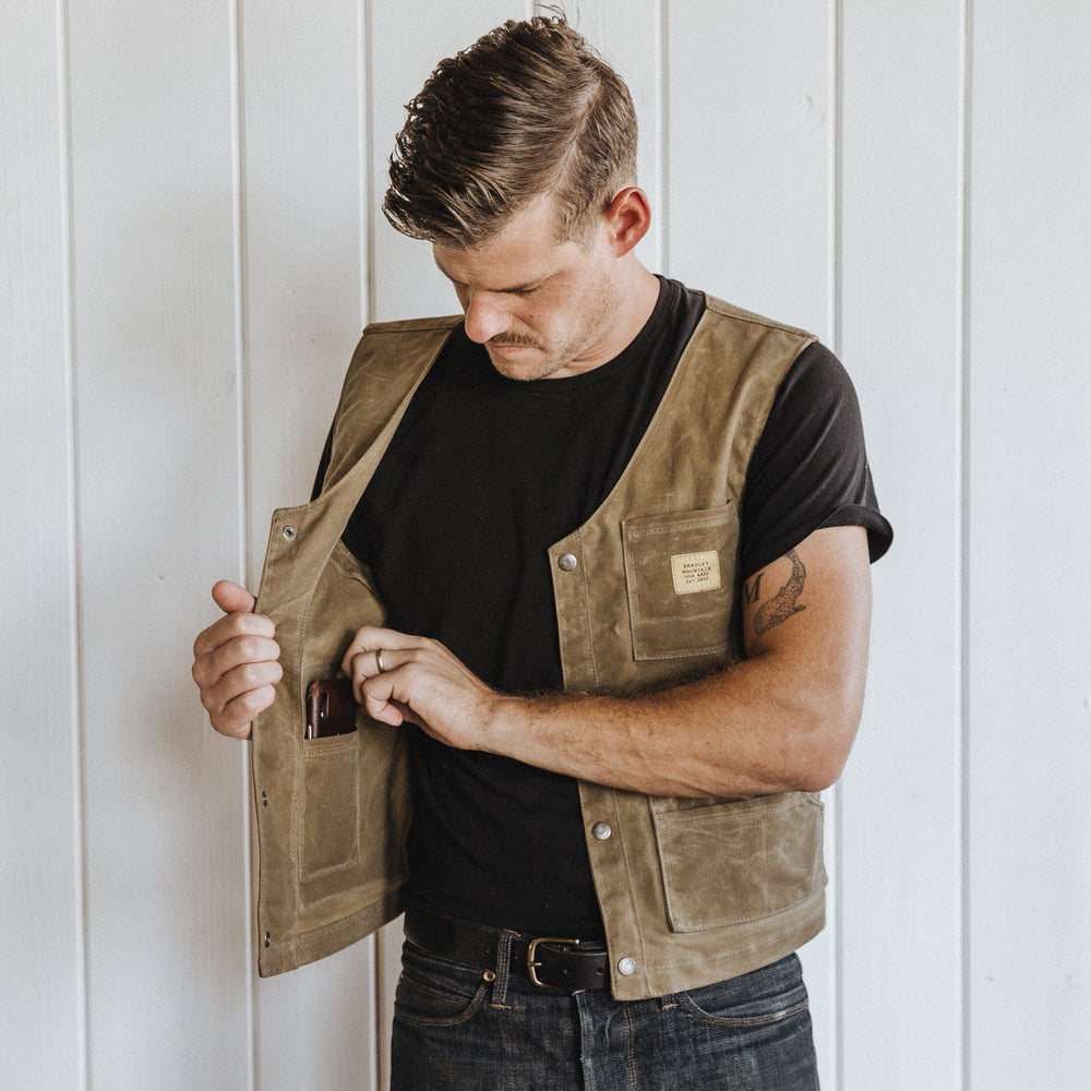 Nomad Vest - Field Tan – Bradley Mountain