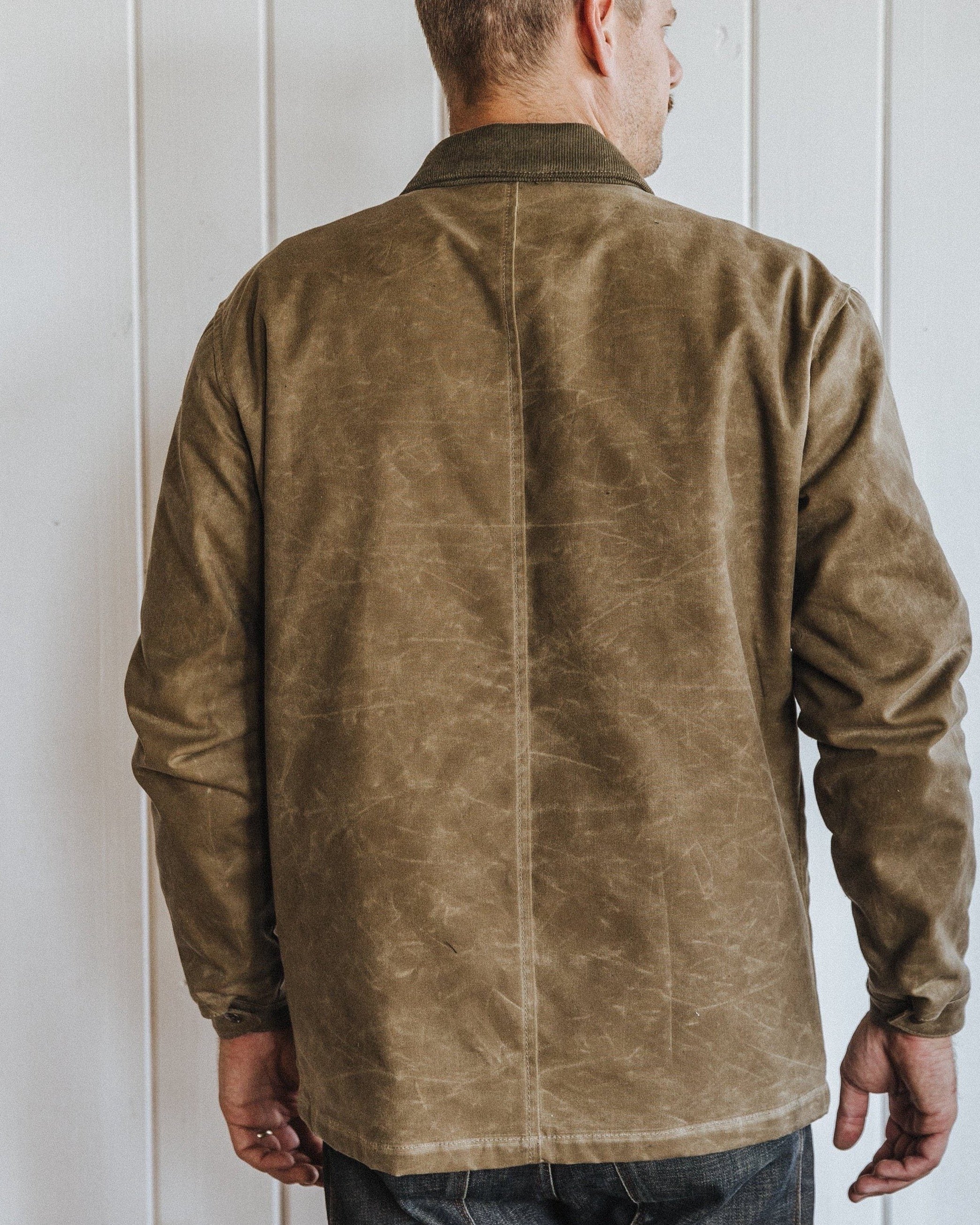 Field Jacket - Waxed Tan – Bradley Mountain