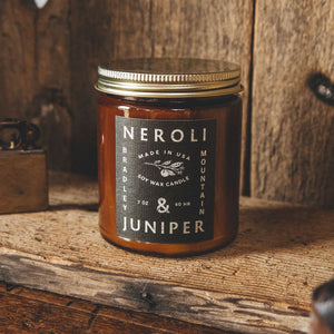 
            
                Load image into Gallery viewer, Neroli &amp;amp; Juniper Candle Bradley Mountain 
            
        