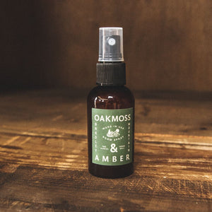 
            
                Load image into Gallery viewer, Oakmoss &amp;amp; Amber Travel Room Spray Bradley Mountain 
            
        