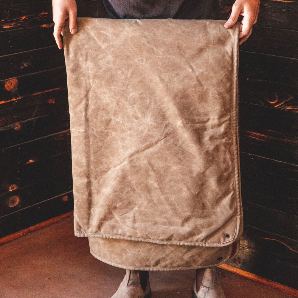 Insulated Waxed Camp Blanket - 10 Year Edition Bradley Mountain 