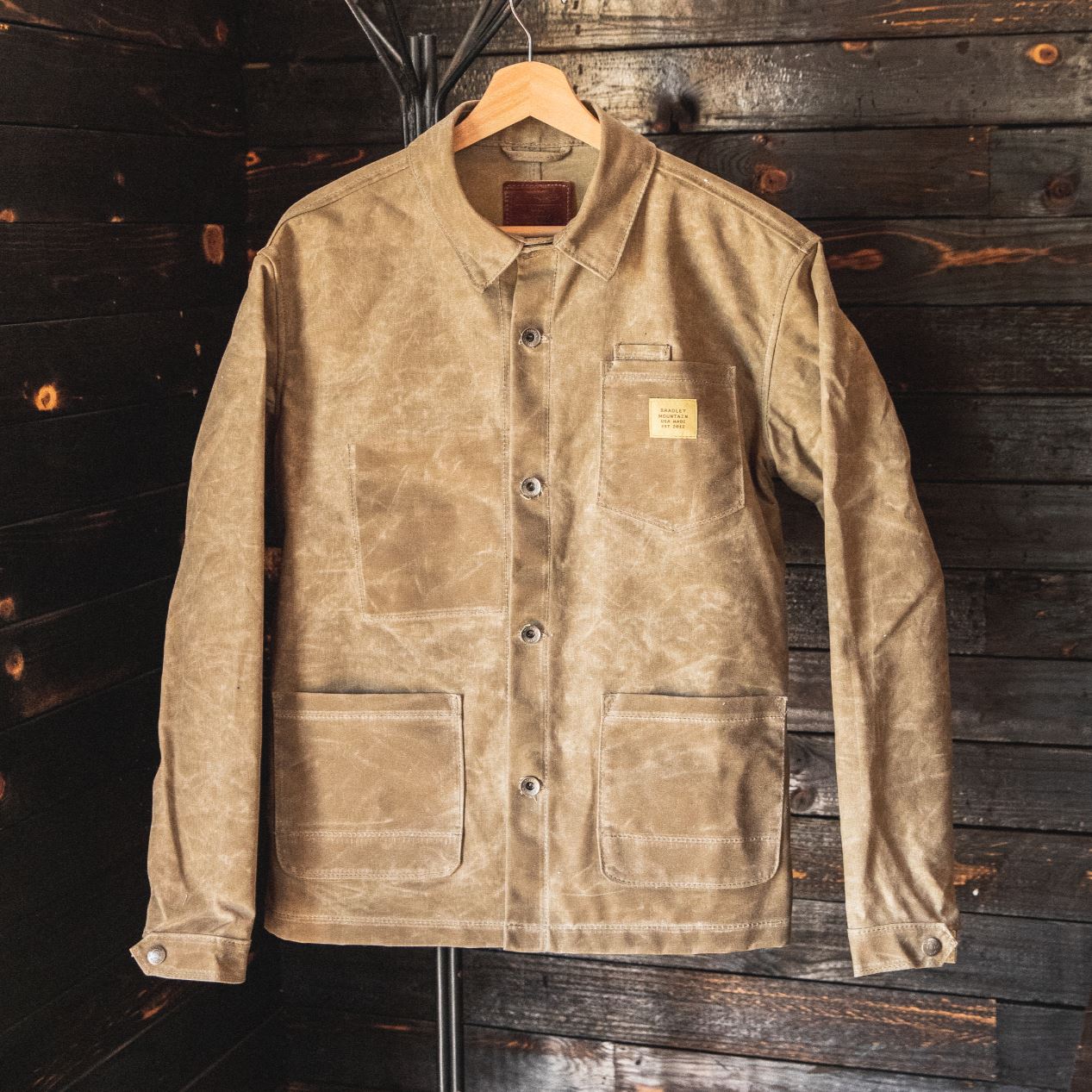 Edison Chore Coat - Field Tan Bradley Mountain 