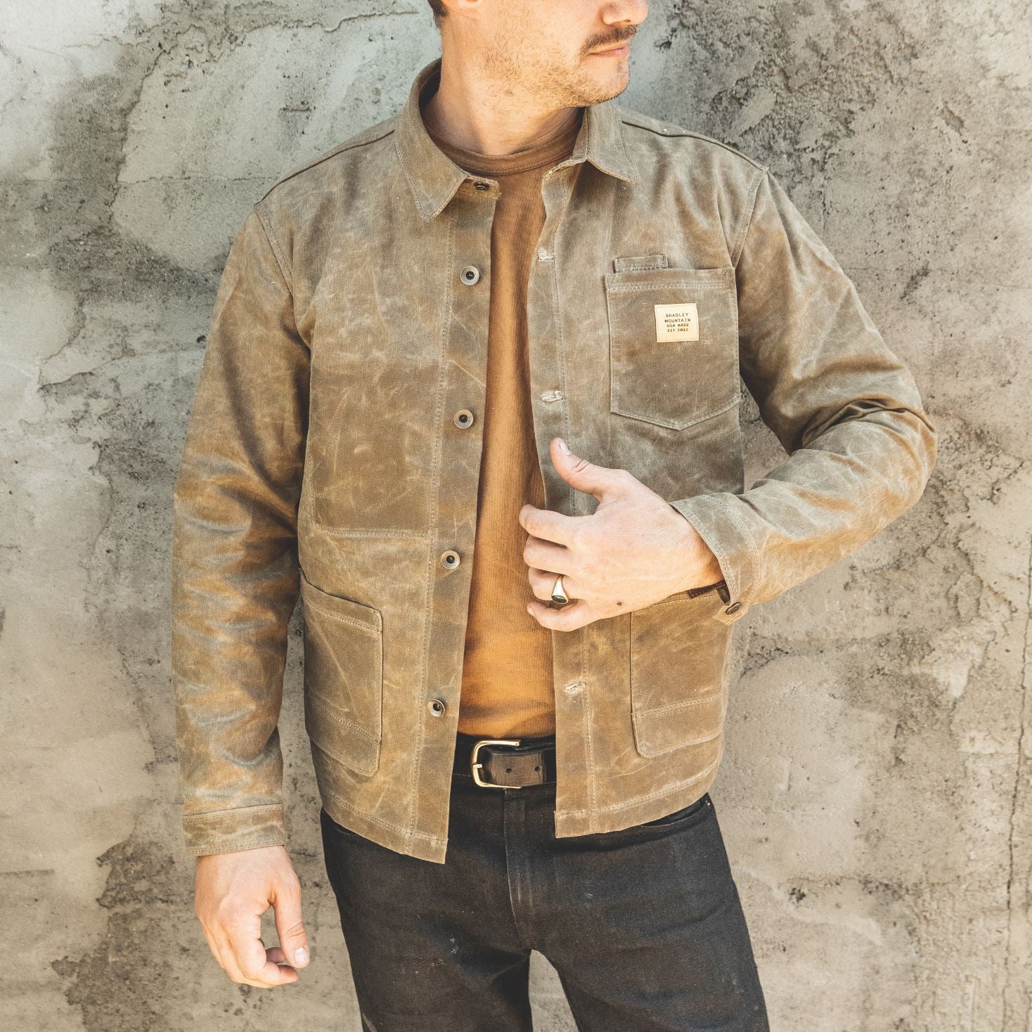 Edison Chore Coat - Field Tan – Bradley Mountain