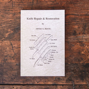 Knife Repair and Restoration Book Bradley Mountain 
