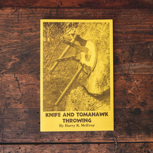 Knife and Tomahawk Throwing Book Bradley Mountain 