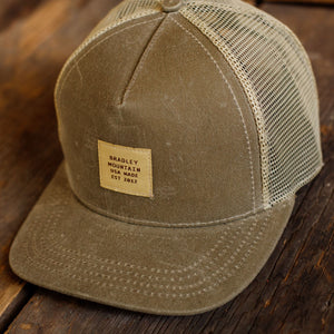 
            
                Load image into Gallery viewer, Heritage Trucker Hat - Tan Bradley Mountain 
            
        